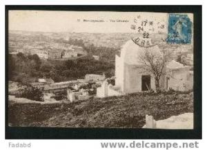 MOSTAGANEM VUE GENERALE N° 22 CARTE ECRITE