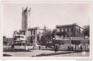 Mostaganem.- (Algérie)  Hôtel de Ville - Le Monument aux Morts