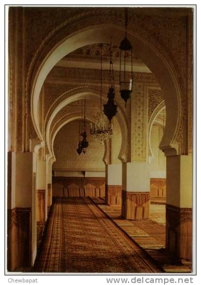 Algérie- Tlemcen - Intérieur de la Mosquée Sidi Bou Medine    -    3500