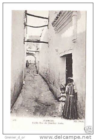 tlemcen vieille rue du quartier arabe