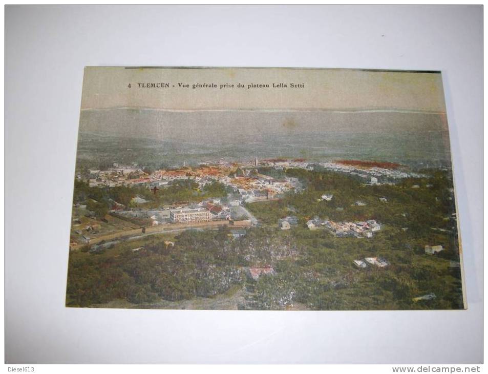 TLEMCEN  VUE  GENERALE  PRISE  DU  PLATEAU  LELLA  SETTI