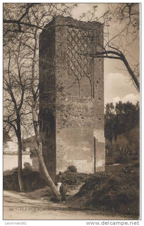 CPA TLEMCEN MINARET STERILITE