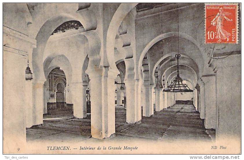 Algérie - Tlemcen - Intérieur de la Grande Mosquée