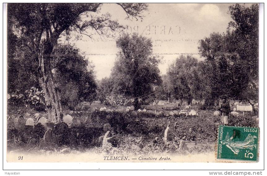 TLEMCEN - CIMETIERE ARABE