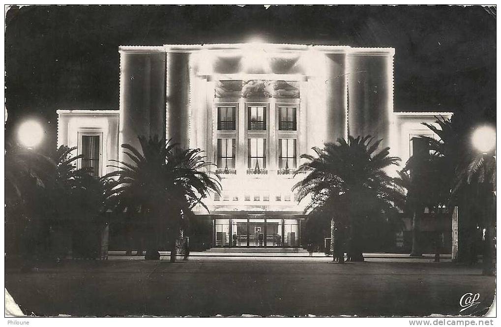 Sidi-Bel-Abbès - Le théâtre (effet de nuit), ref 288