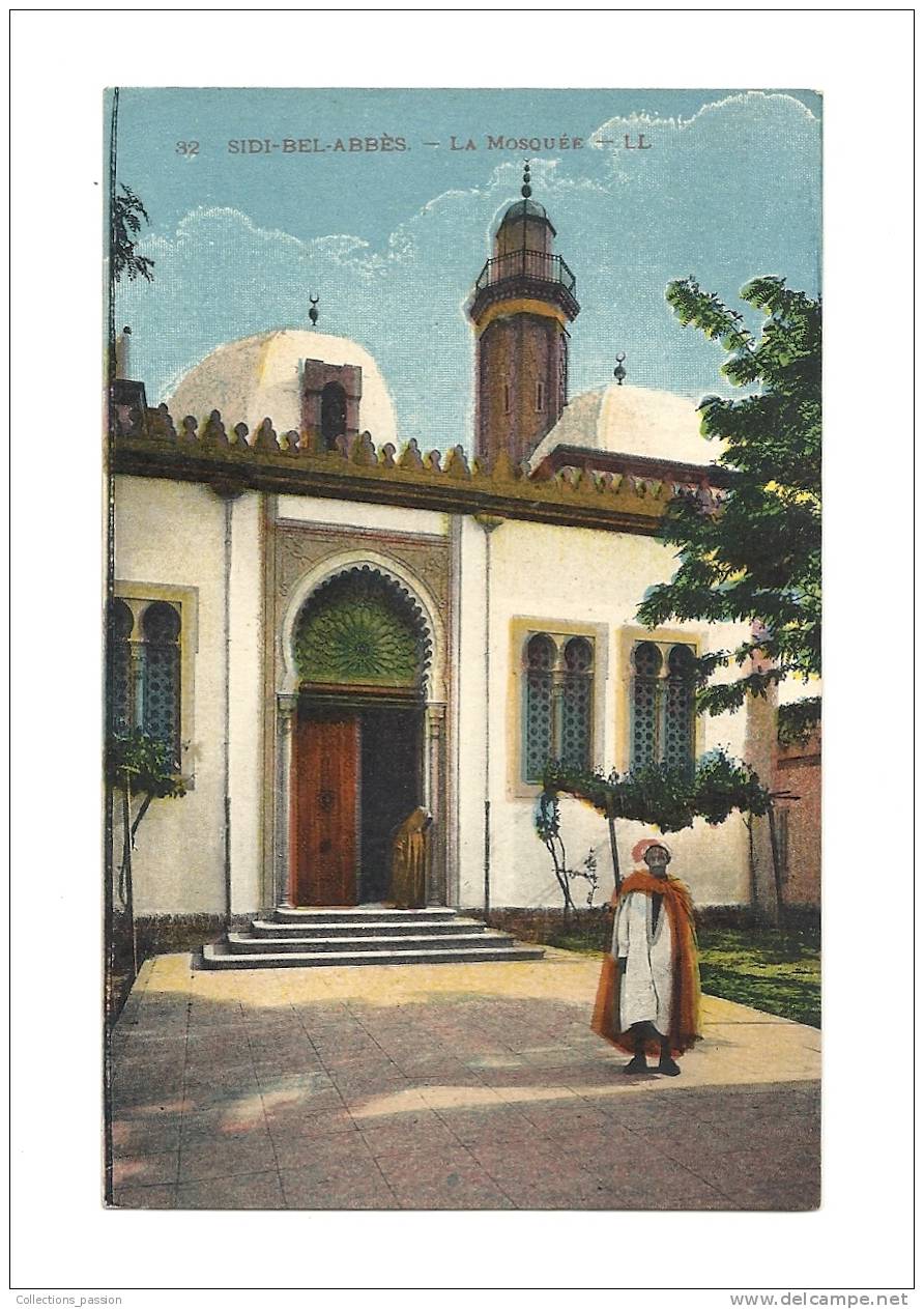cp, Algérie, Sidi-Bel-Abbès, La Mosquée