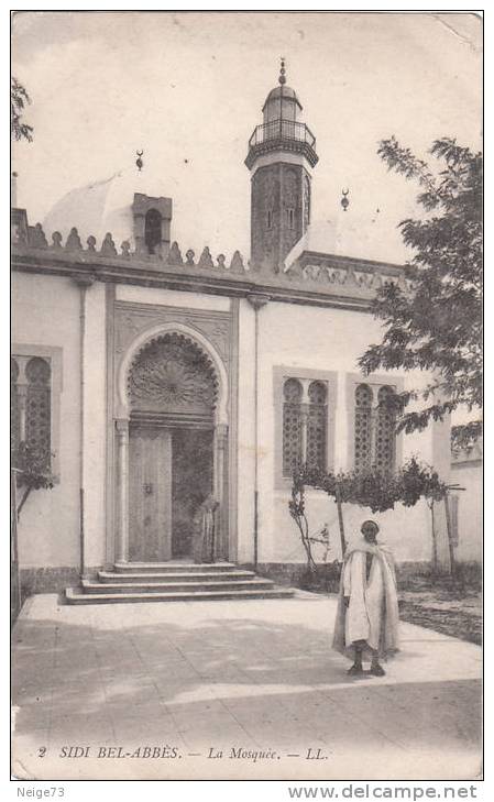 cpa de SIDI BEL ABBES - La Mosquée