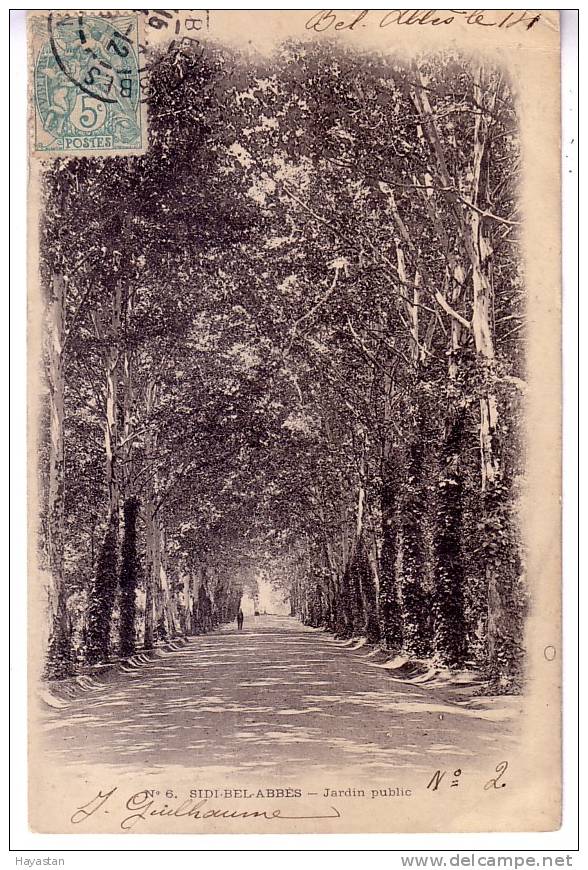 SIDI BEL ABBES - JARDIN PUBLIC