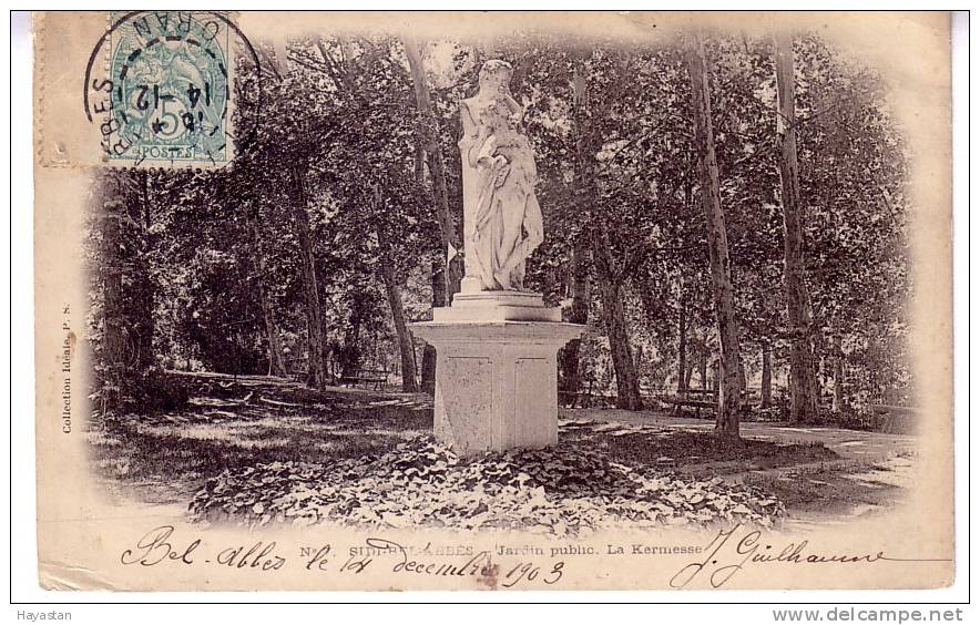 SIDI BEL ABBES - JARDIN PUBLIC - LA KERMESSE