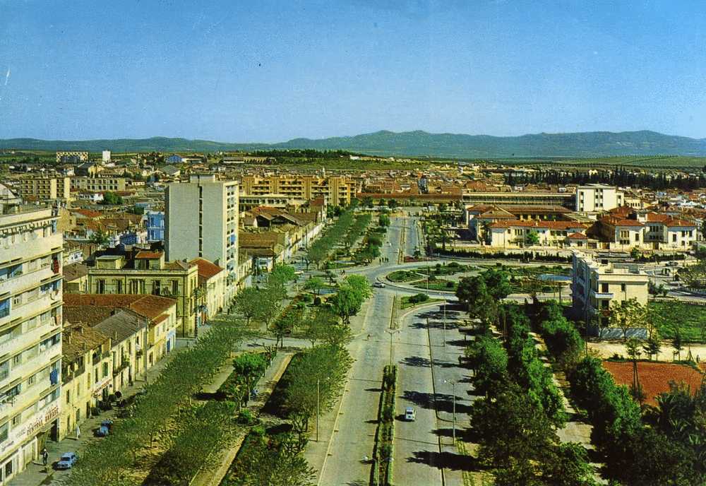ALGERIE    Sidi Bel Abbes  vue generale
