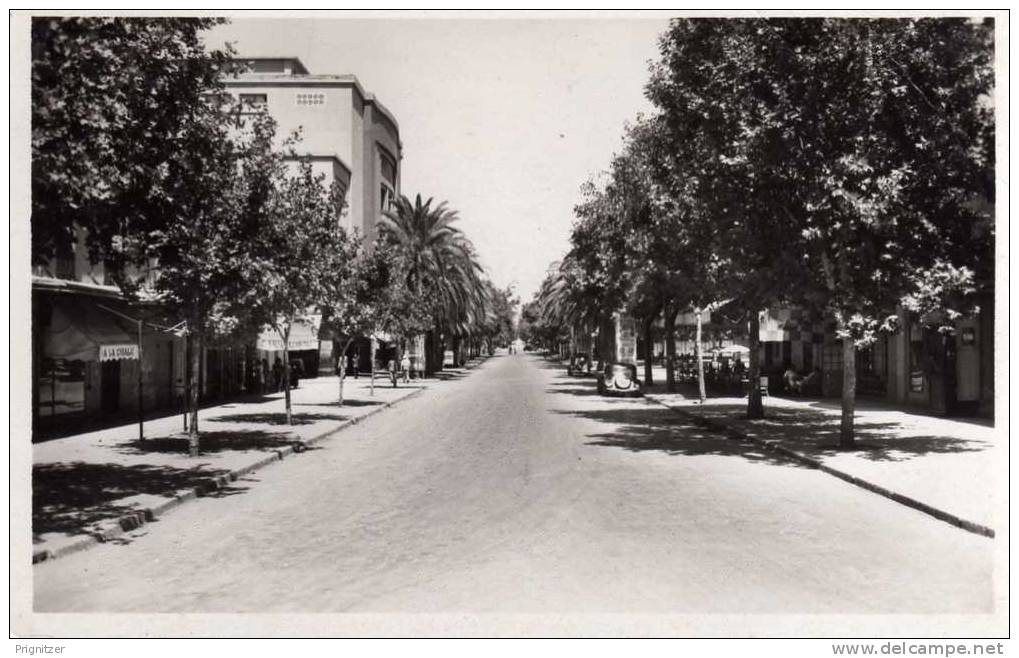 ALGERIE   SIDI BEL ABBES BOULEVARD DE LA REPUBLIQUE     see Discription