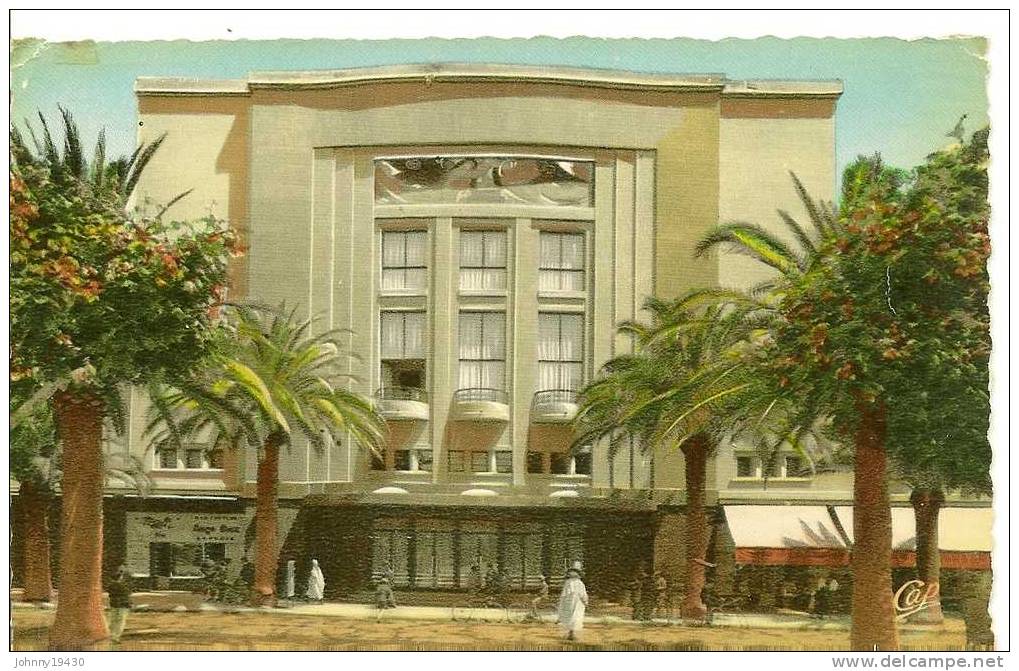 65 - SIDI-BEL-ABBES - LE THEATRE ( Animées ) ALGERIE