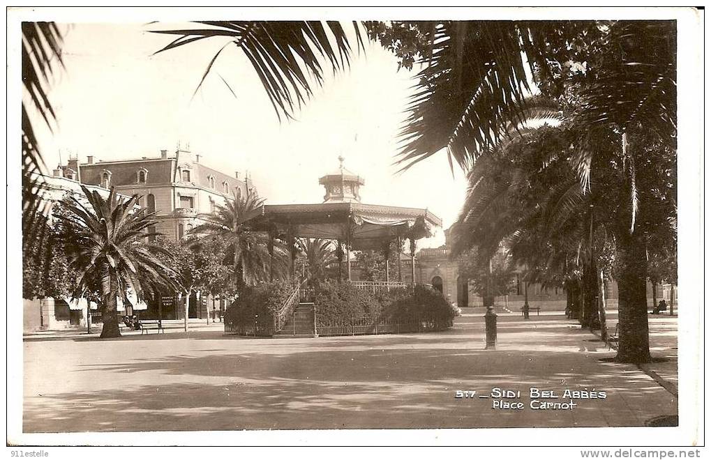 SIDI BEL ABBES  -  .   place carnot