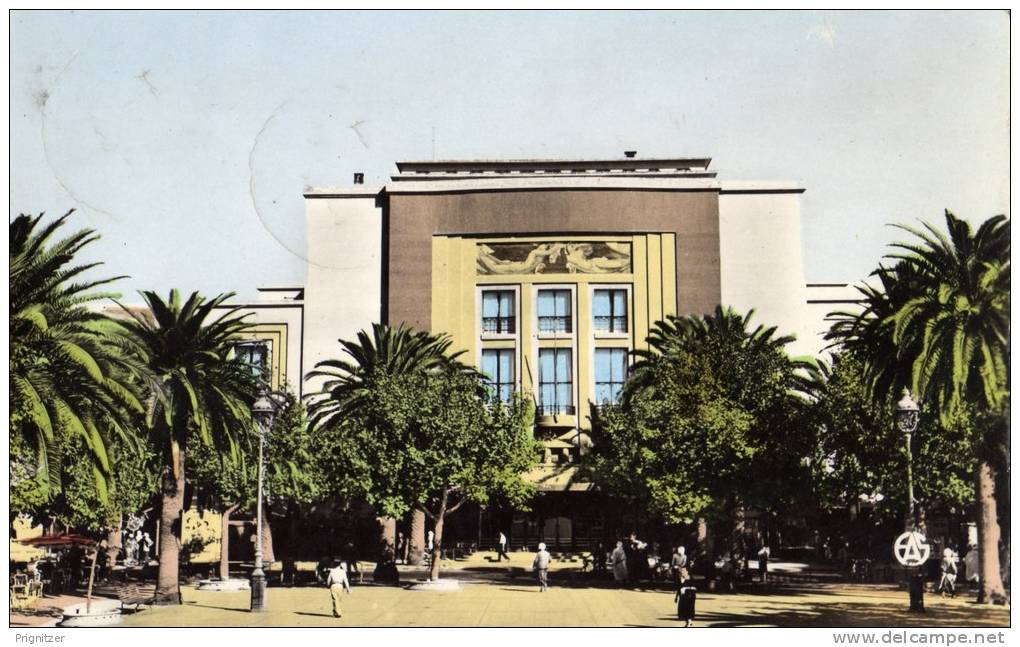 ALGERIE / ALGERIEN   SIDI BEL ABBES   -  Le Theatre Municipal