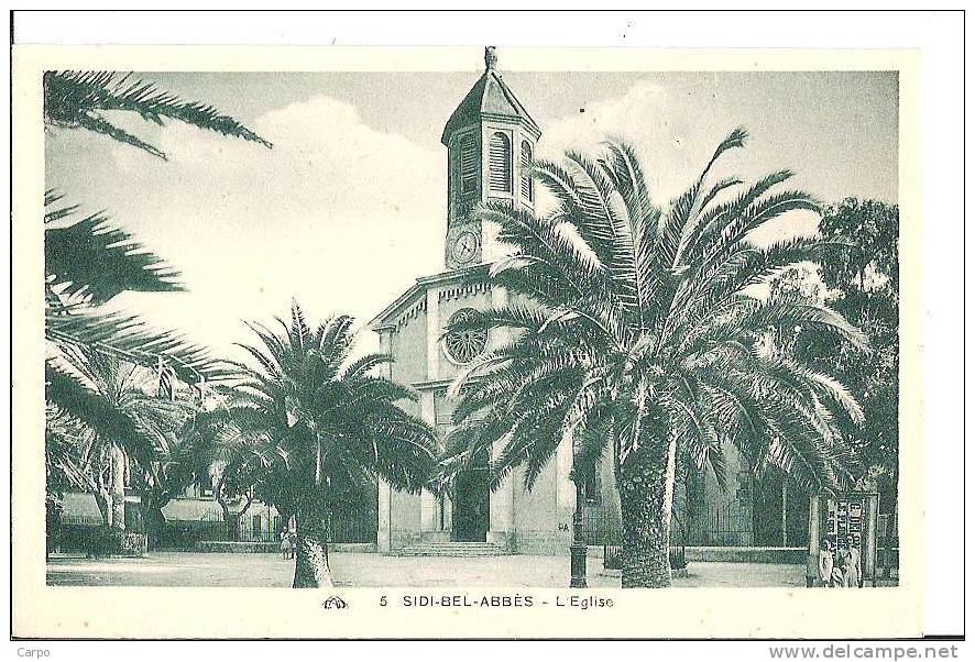 SIDI-BEL-ABBÈS - L'Église.