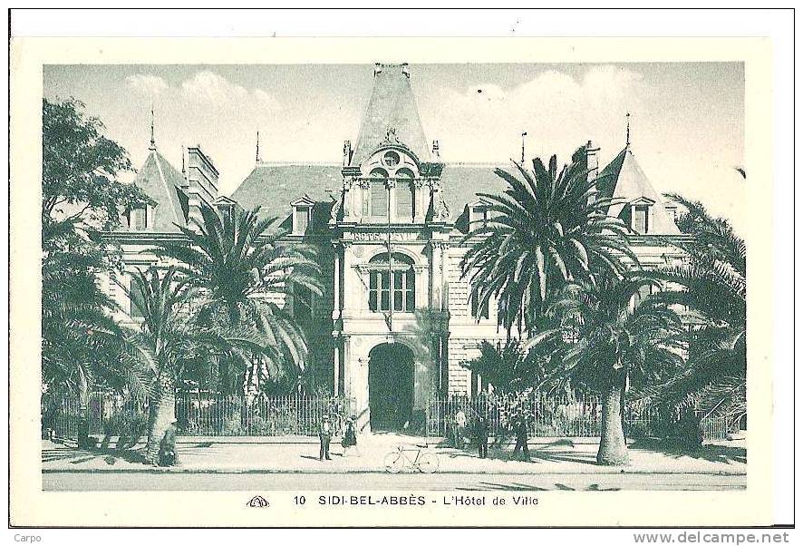 SIDI-BEL-ABBÈS - L'Hotel de Ville.