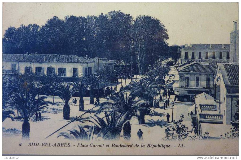 Place Carnot et boulevard de la République
