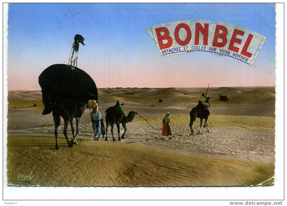 Caravane-1959(Oblitératio n de SIDI BEL ABBES)-Voir le jeux BONBEL