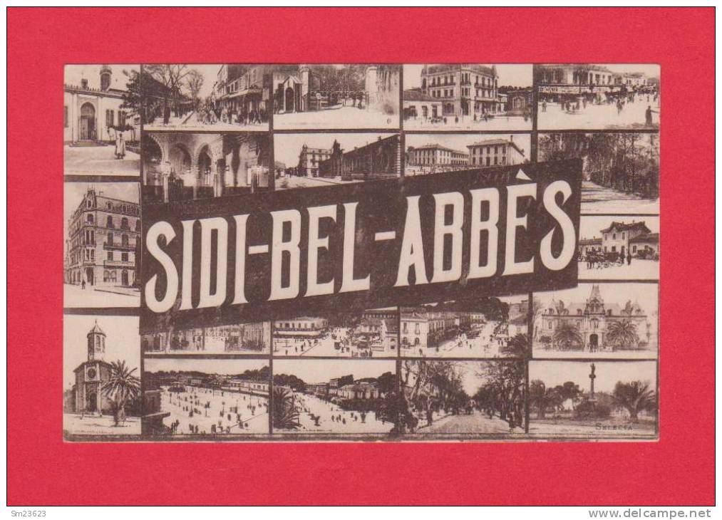 Sidi-Bel-Abbés (MD488)  Panoramabilder - 2 scan -