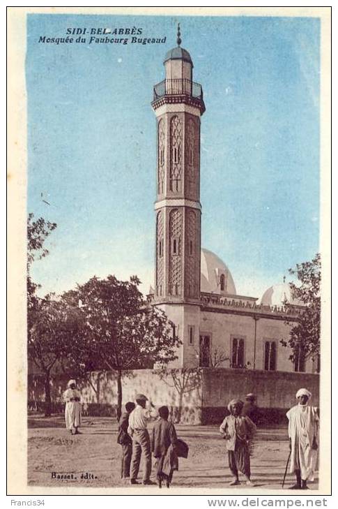CPA - Sidi Bel Abbés - Mosquée du faubourg Bugeaud