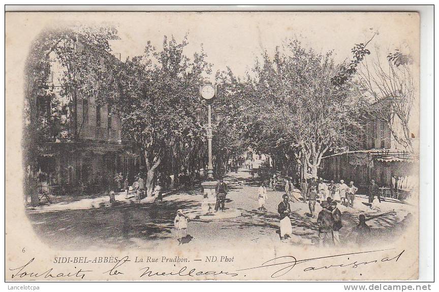SIDI BEL ABBES / LA RUE PROUDHON