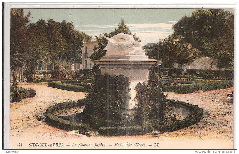 sidi bel abbès le nouveau jardin un angle arrondis