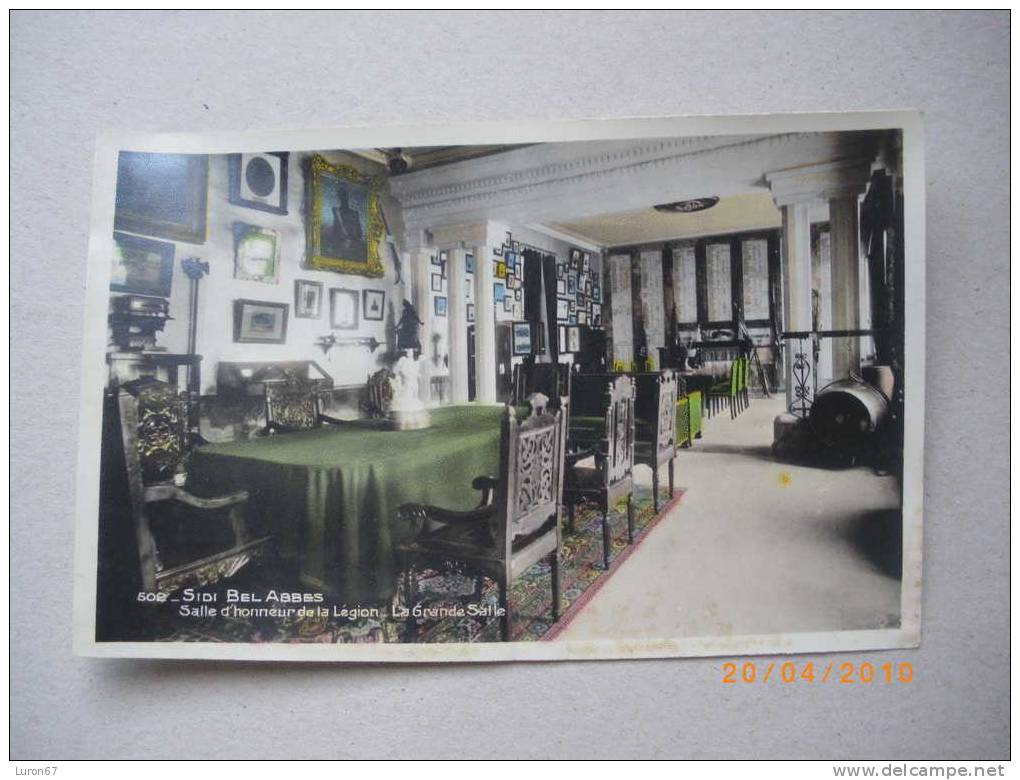 CPSMDE SIDI BEL ABBES salle d'honneur de la Légion - la Grande Salle