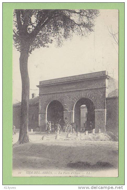 SIDI BEL ABBES  La Porte d'Oran. Edition LL