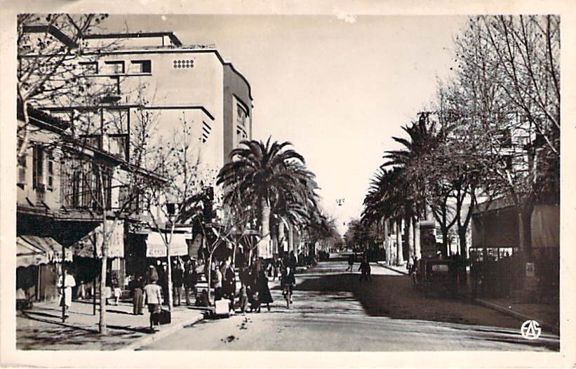 Algerie - Sidi-Bel-Abbès - Boulevard de la République