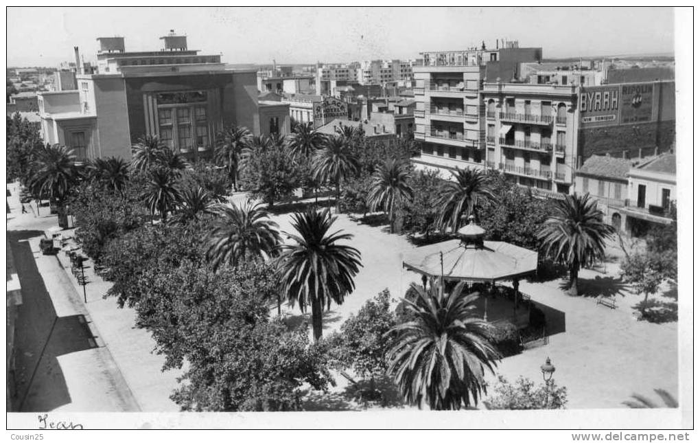 ALGERIE - BEL ABBES - Place Carnot
