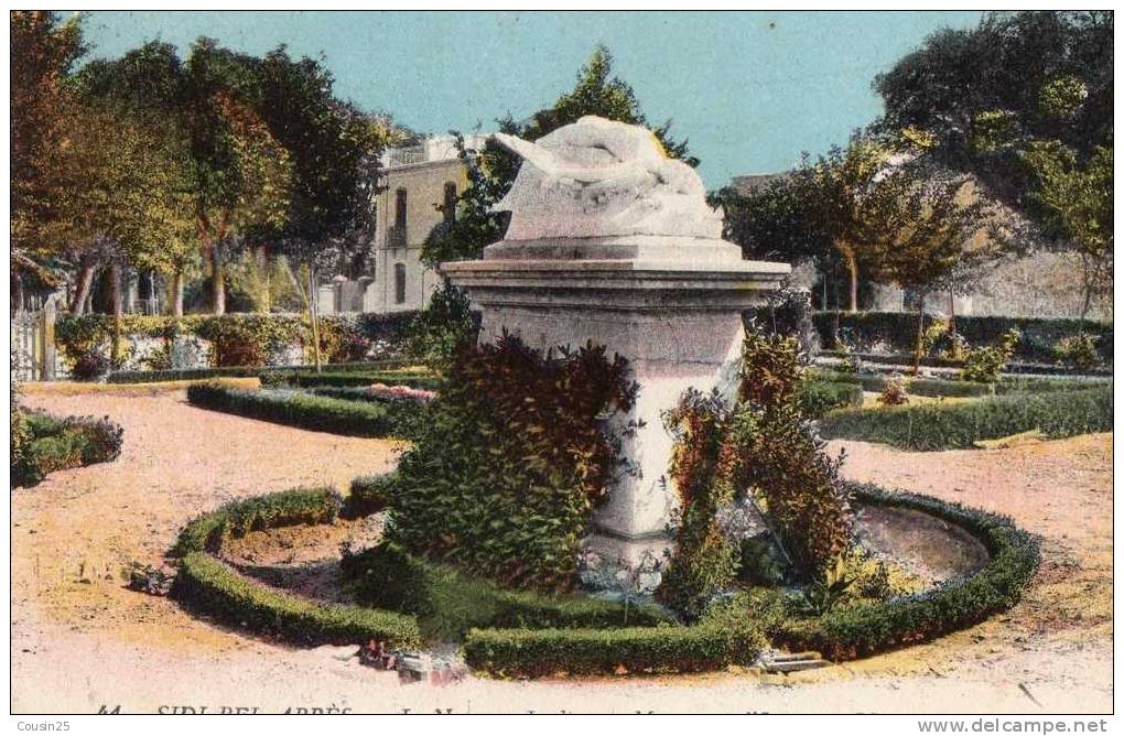 ALGERIE - SIDI BEL ABBES - Le Nouveau Jardin - Monument d'Icare