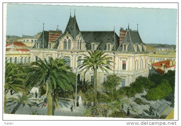 Algérie  Sidi-Bel-Abbès  La Mairie carte colorisée N°521 circulé BE