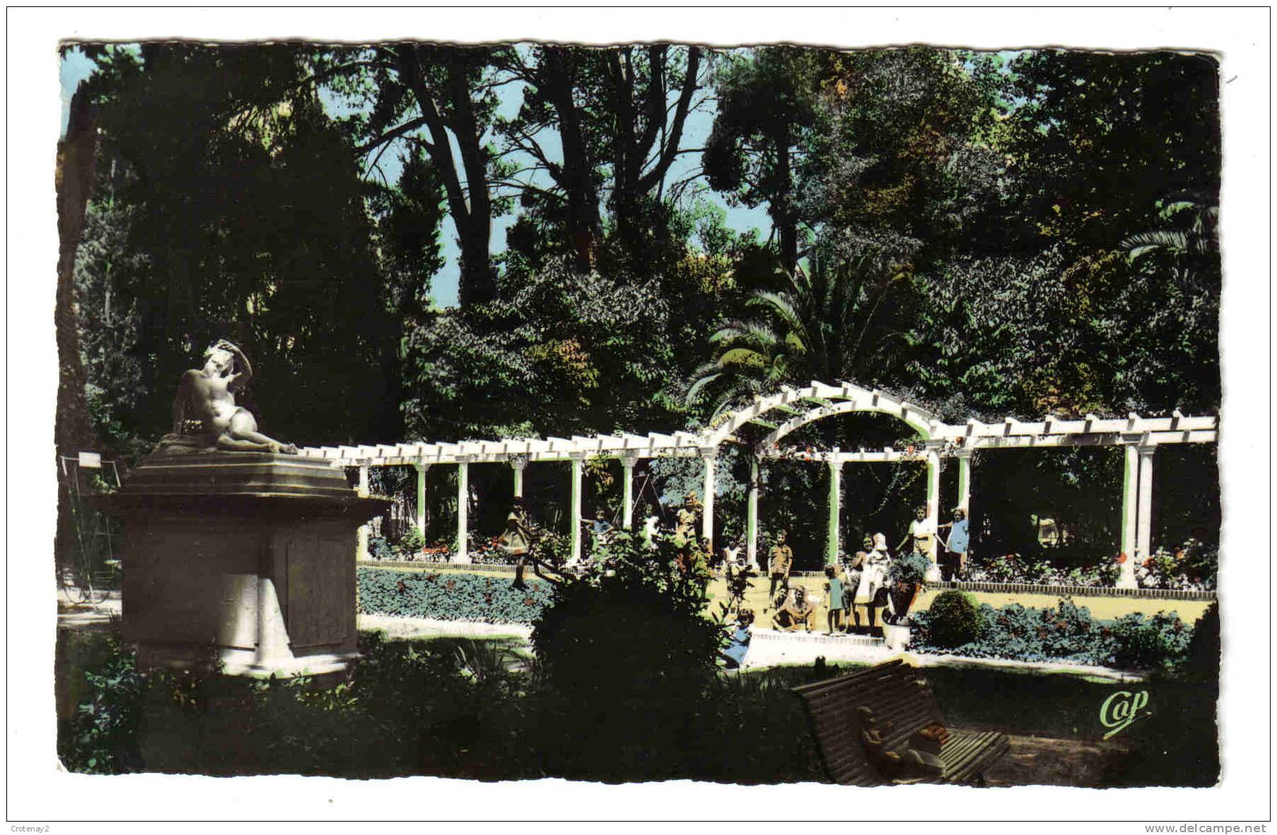 Algérie SIDI BEL ABBES N°95 Le Jardin Public Jardin d´enfants non voyagé
