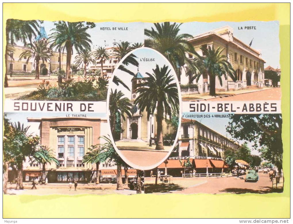 CPA - ALGERIE - SIDI BEL ABBES - SOUVENIR - DENTELEE