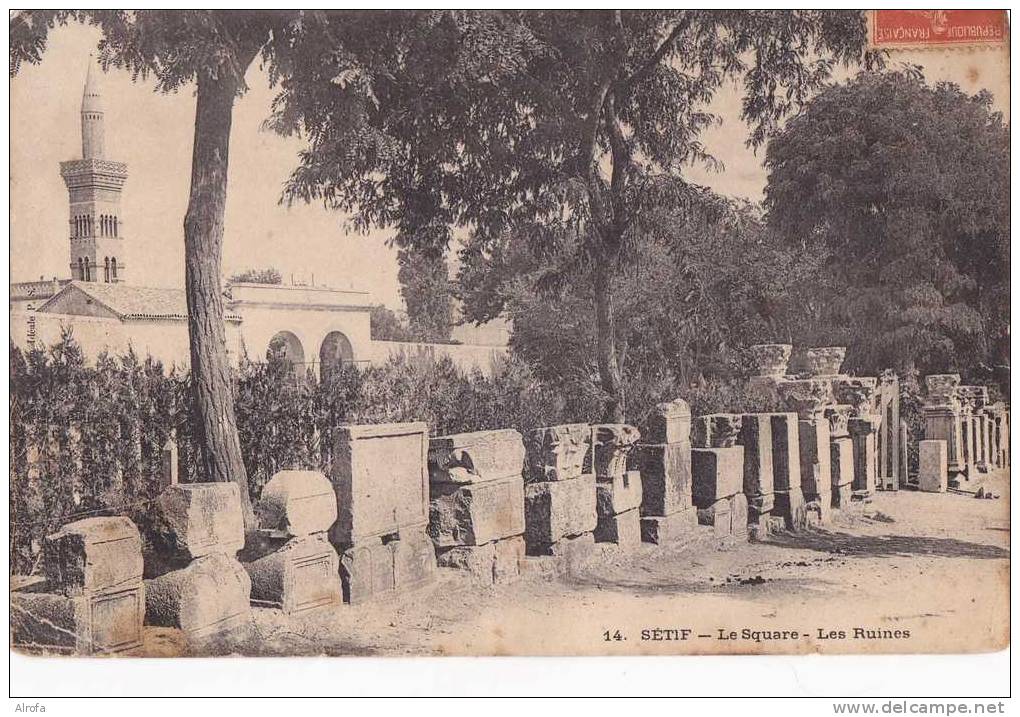 SETIF - le Square - les Ruines