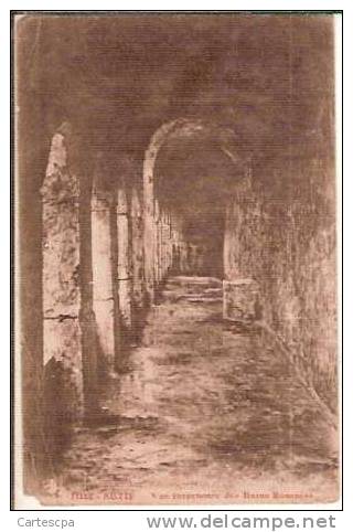 Setif vue interieure des bains romains