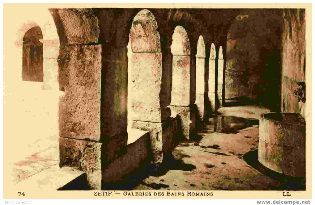 SETIF - Galerie des Bains Romains