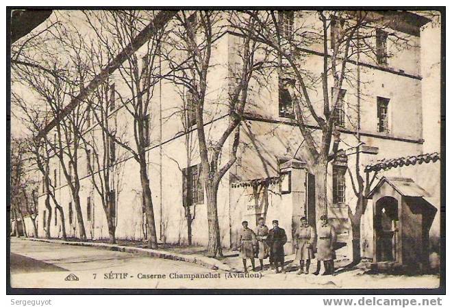 Sétif  Caserne Champanchet (aviation) - (cp890)