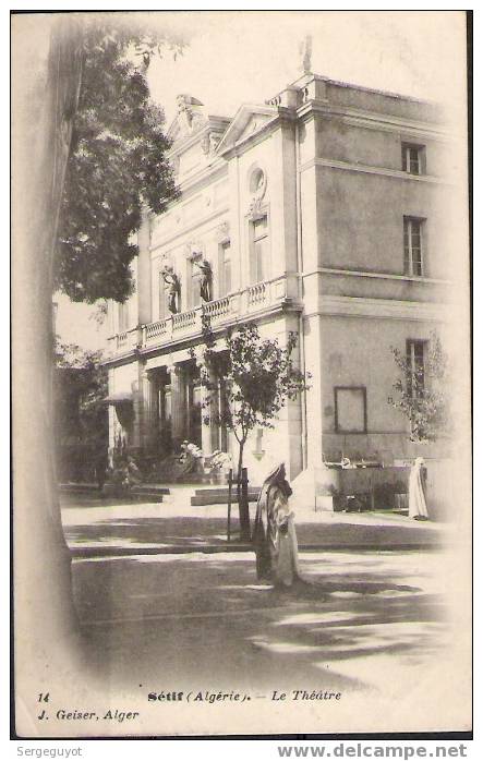 Sétif  Le théâtre - (c1088)