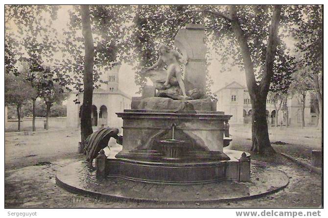 Sétif  la fontaine monumentale - (c1091)