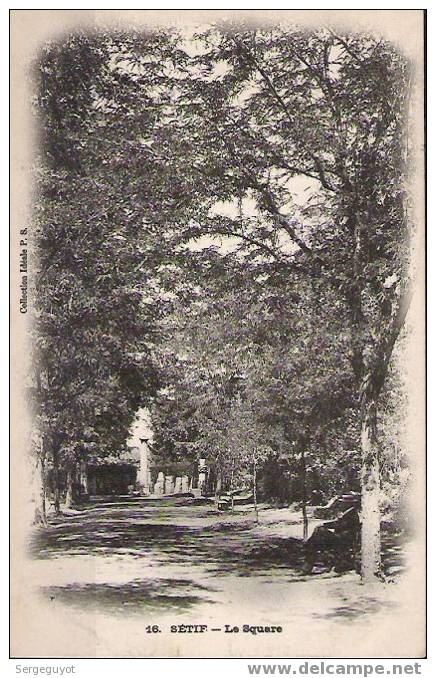 Sétif  le square - (c1095)