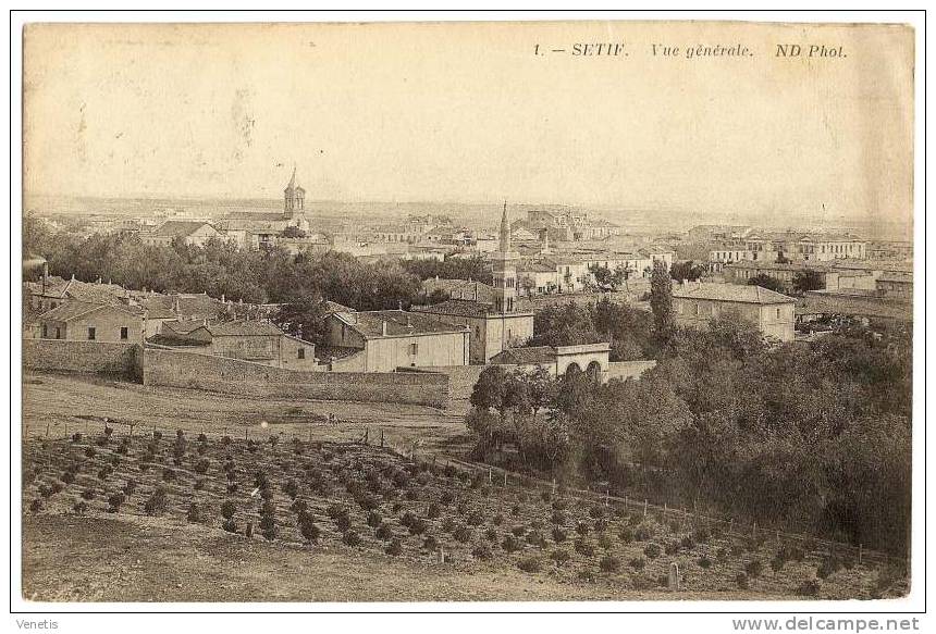 (A0529) 1 CPA SETIF (Algérie), Vue générale