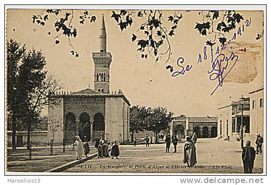SETIF ALGERIE LA MOSQUEE, LA PORTE D´ALGER ET LA MAIRIE