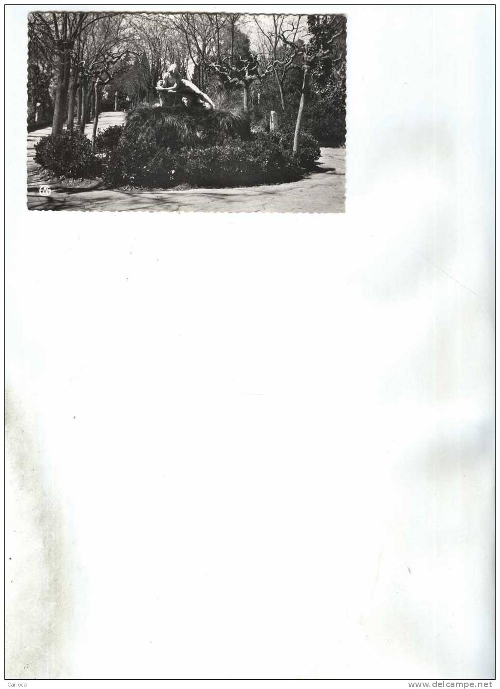 CP ALGERIE SETIF EN 1960  STATUE D ACIS