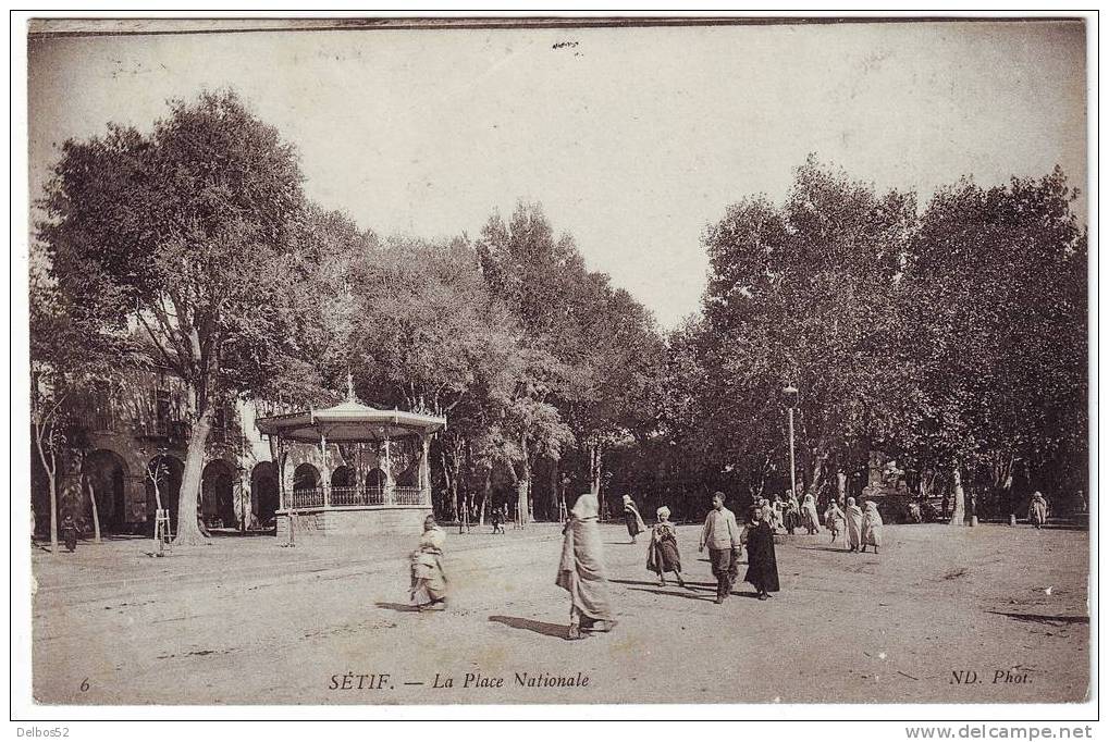 6 - Setif - La place nationale - ND Phot