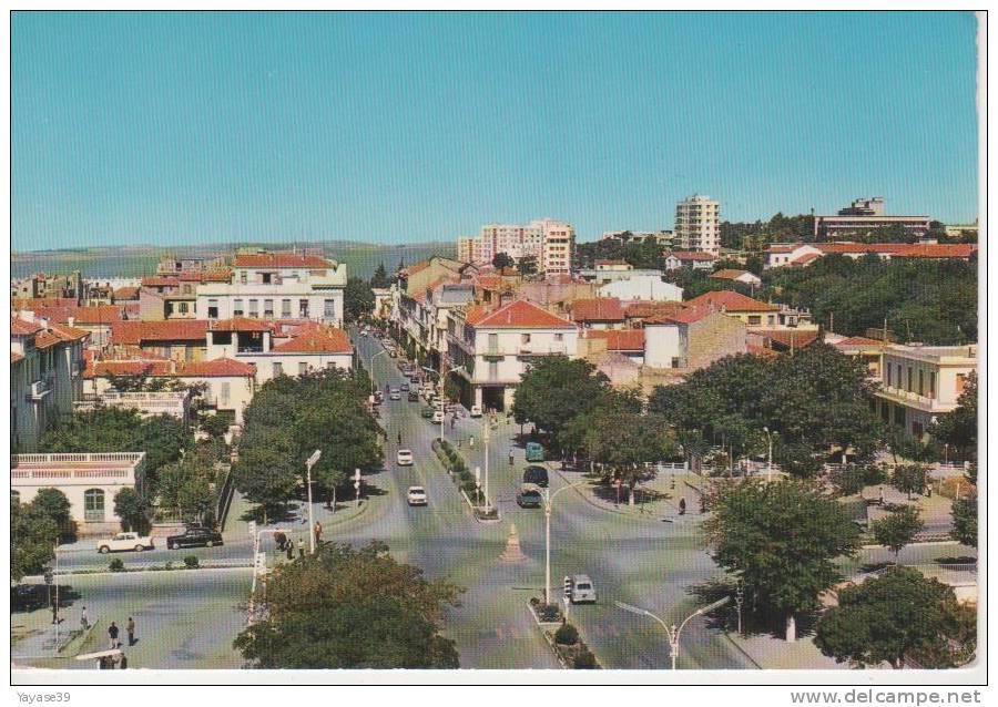 Algérie Sétif N° M 187 place du 8 Mai 1945 animée voitures personnes non voyagé