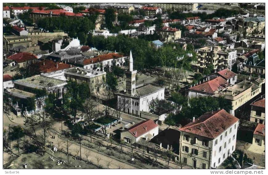 ALGERIE  - DZ-C41  -  SETIF  -  LA MAIRIE  - LA MOSQUEE  - VUE GENERALE