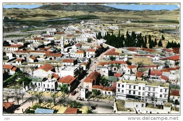 ALGERIE - SETIF (Constantine) - Vue Générale du Faubourg de la Gare supérieure et nouvelle Mosquée