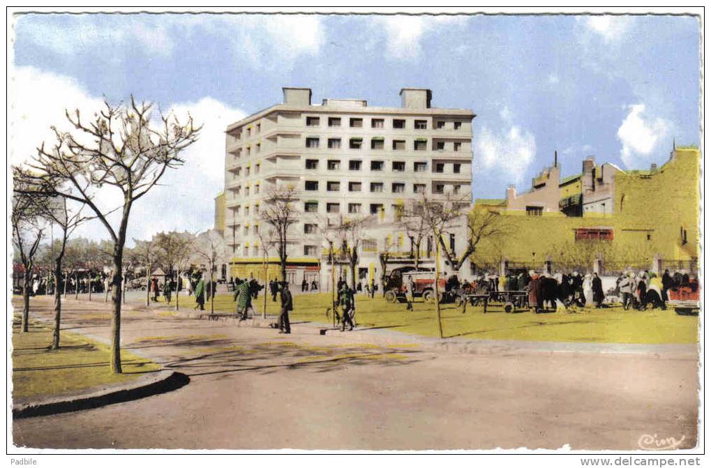 Carte Postale Afrique  Algérie Sétif  les nouveaux quartiers trés beau Plan