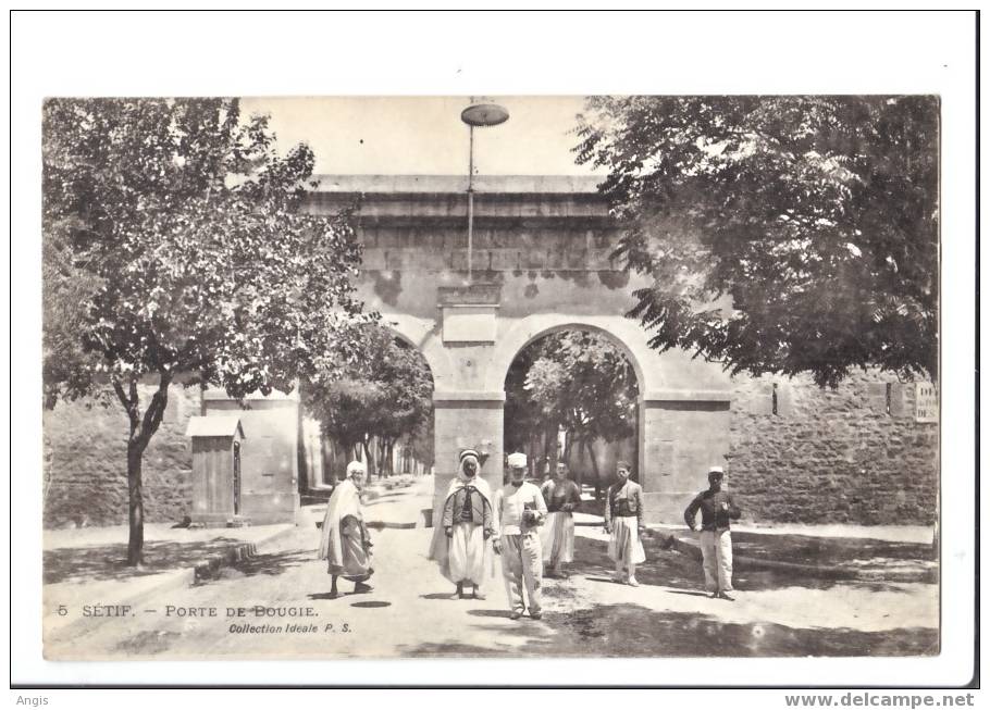 CPA---Afrique----  ALGERIE-----SETIF----PORT E DE BOUGIE